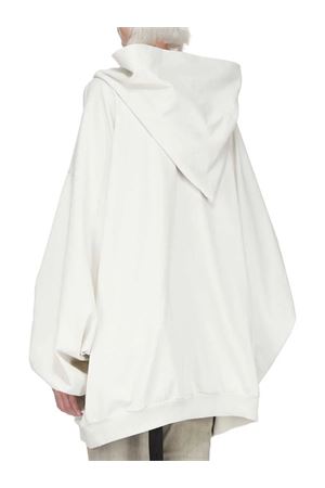 Felpa Megamountain Hun In Jersey Pesante Furka Grigio Chiaro RICK OWENS DRKSHDW | DS01F4228RIGP51